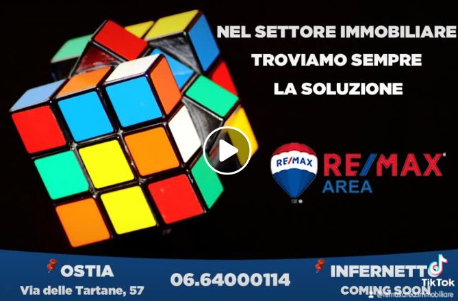Il video di ReMax Area Roma che illustra i servizi e le soluzioni proposte dalla nota agenzia immobiliare di Ostia Lido