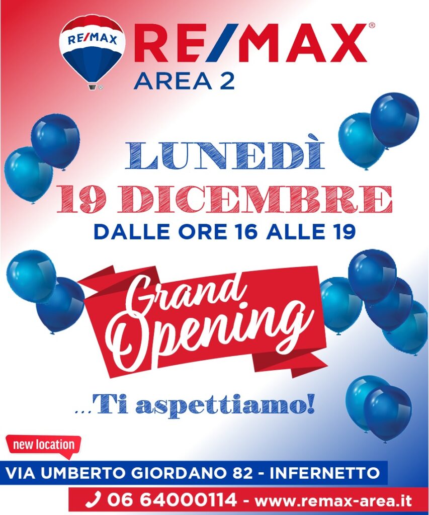 Inaugurazione agenzia RE/MAX Area di Roma Infernetto