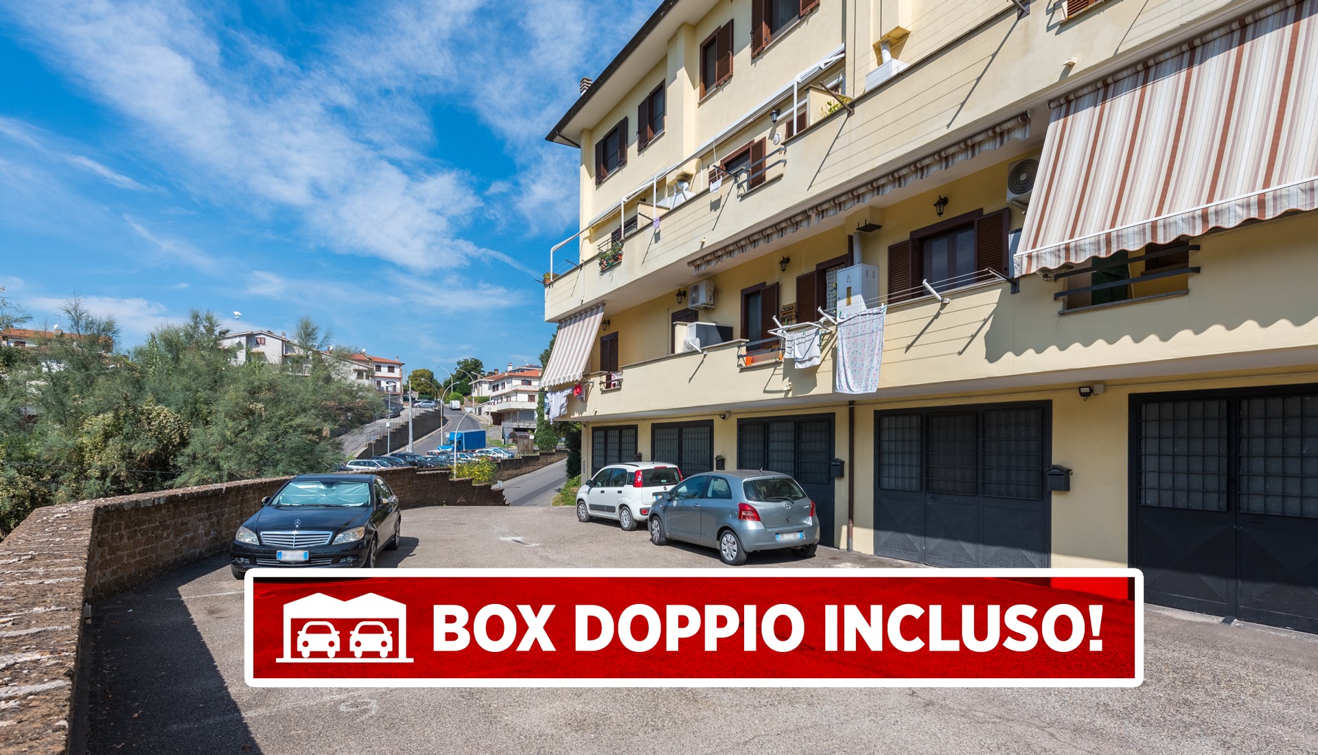 SUTRI (Viterbo) – Appartamento su due livelli con box doppio